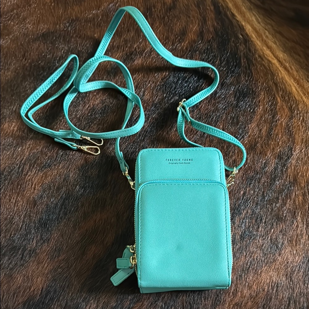 Forever Young Blue Crossbody Bag Compact and Stylish